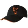 FOX Baseball Cap Black / Orange 1 FOX Baseball Cap Black / Orange -Spro Shop fox baseball cap black orange cpr925 mutsen en petten