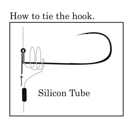 GAMAKATSU Drop Shot Jig 90 6 GAMAKATSU Drop Shot Jig 90 - Afbeelding 4