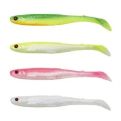 SAVAGE GEAR Slender Scoop Shad / Dark Water / 9cm