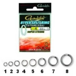 SPRO Gamakatsu Hyper Split Ring Stainless