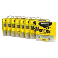 SPRO SPEX8 Braid Lime Green / 150m 9 SPRO SPEX8 Braid Lime Green / 150m -Spro Shop spro spex8 braid lime green 150m gevlochten 3