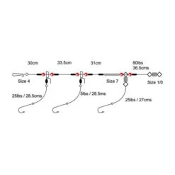 TRONIXPRO 3 Hook Clipped